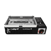 Whip-It! Butane Stove w/ Adjustable Flame & Carrying Case - 7,200 BTU, Black (ST-GRILLMATE-05)