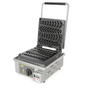 Equipex GES23/1 Single Specialty Waffle Maker w/ Cast Iron Grids, 1750W