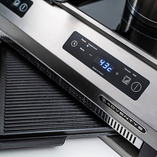 Equipex OCTOPUS3000 Adventys Countertop Induction Cooktop w/ (2) Burners, 208-240v/1ph