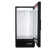 True GDM-10-HC~TSL01 24 7/8" GDM Series One Section Glass Door Merchandiser - (1) Right Hinge Door, Black, 115v