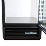 True GDM-10-HC~TSL01 24 7/8" GDM Series One Section Glass Door Merchandiser - (1) Right Hinge Door, Black, 115v