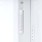 True GDM-10-HC~TSL01 24 7/8" GDM Series One Section Glass Door Merchandiser - (1) Right Hinge Door, Black, 115v