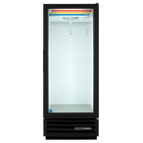 True GDM-12-HC~TSL01 24 7/8" GDM Series One Section Glass Door Merchandiser - (1) Right Hinge Door, White, 115v