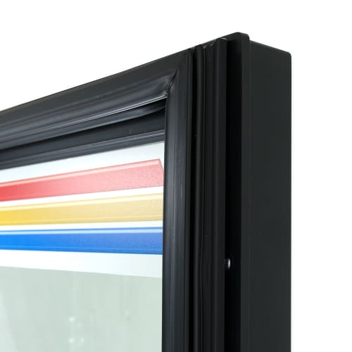 True GDM-12-HC~TSL01 24 7/8" GDM Series One Section Glass Door Merchandiser - (1) Right Hinge Door, White, 115v