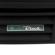 True GDM-12-HC~TSL01 24 7/8" GDM Series One Section Glass Door Merchandiser - (1) Right Hinge Door, Black, 115v