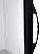 True GDM-23-HC~TSL01 27" GDM Series One Section Glass Door Merchandiser - (1) Right Hinge Door, Black, 115v