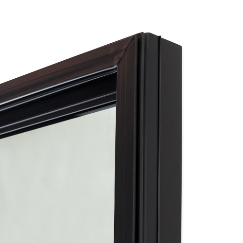 True GDM-23-HC~TSL01 27" GDM Series One Section Glass Door Merchandiser - (1) Right Hinge Door, Black, 115v
