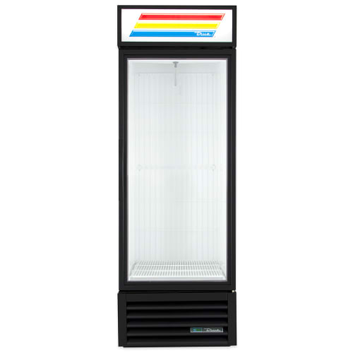True GDM-23F-HC~TSL01 27" One Section Display Freezer w/ Swing Door - Bottom Mount Compressor, Black, 115v