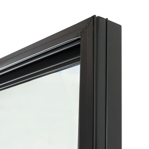 True GDM-23F-HC~TSL01 27" One Section Display Freezer w/ Swing Door - Bottom Mount Compressor, Black, 115v