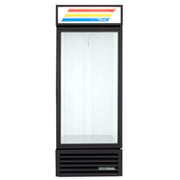 True GDM-26-HC~TSL01 30" GDM Series One Section Glass Door Merchandiser - (1) Right Hinge Door, Black, 115v