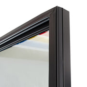 True GDM-26-HC~TSL01 30" GDM Series One Section Glass Door Merchandiser - (1) Right Hinge Door, Black, 115v