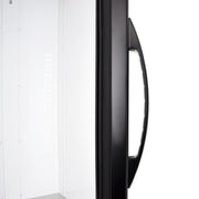 True GDM-26-HC~TSL01 30" GDM Series One Section Glass Door Merchandiser - (1) Right Hinge Door, Black, 115v