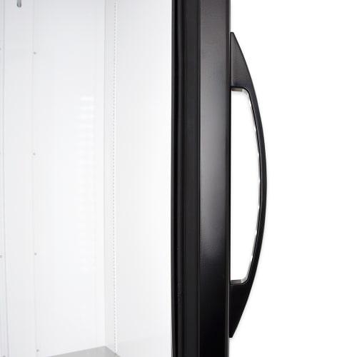 True GDM-26-HC~TSL01 30" GDM Series One Section Glass Door Merchandiser - (1) Right Hinge Door, Black, 115v
