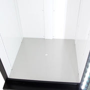 True GDM-26-HC~TSL01 30" GDM Series One Section Glass Door Merchandiser - (1) Right Hinge Door, Black, 115v