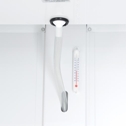 True GDM-26-HC~TSL01 30" GDM Series One Section Glass Door Merchandiser - (1) Right Hinge Door, Black, 115v