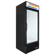 True GDM-26F-HC~TSL01 30" One Section Display Freezer w/ Swing Door - Bottom Mount Compressor, Black, 115v