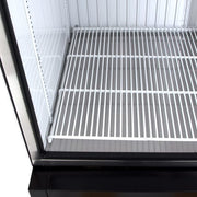 True GDM-26F-HC~TSL01 30" One Section Display Freezer w/ Swing Door - Bottom Mount Compressor, Black, 115v