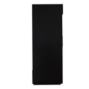True GDM-33-HC-LD 39 1/2" GDM Series Two Section Glass Door Merchandiser - (2) Sliding Doors, Black, 115v