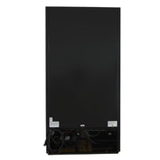 True GDM-33-HC-LD 39 1/2" GDM Series Two Section Glass Door Merchandiser - (2) Sliding Doors, Black, 115v