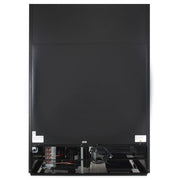 True GDM-47-HC-LD 54 1/8" GDM Series Two Section Glass Door Merchandiser - (2) Sliding Doors, Black, 115v