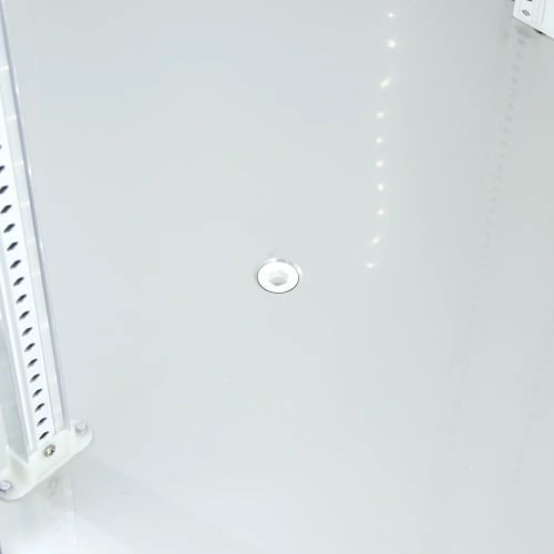 True GDM-47-HC-LD 54 1/8" GDM Series Two Section Glass Door Merchandiser - (2) Sliding Doors, Black, 115v