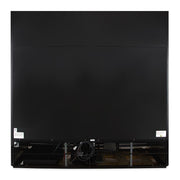 True GDM-72-HC~TSL01 78 1/8" GDM Series Three Section Glass Door Merchandiser - (3) Left/Right Hinge Doors, Black, 115v