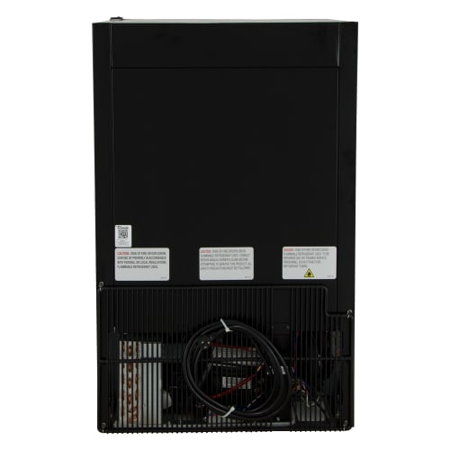 True GDM-07-HC~TSL01 24" Countertop Display Refrigerator w/ Front Access - Swing Door, Black, 115v