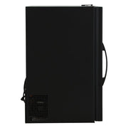True GDM-07F-HC~TSL01 24 1/8" One Section Display Freezer w/ Swing Door - Rear Mount Compressor, Black, 115v