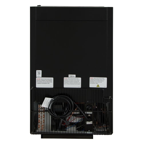 True GDM-07F-HC~TSL01 24 1/8" One Section Display Freezer w/ Swing Door - Rear Mount Compressor, Black, 115v