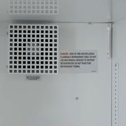 True GDM-07F-HC~TSL01 24 1/8" One Section Display Freezer w/ Swing Door - Rear Mount Compressor, Black, 115v