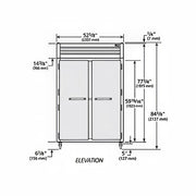 True STG2F-2S-HC 52 5/8" SPEC SERIES® Two Section Reach In Freezer, (2) Left/Right Hinge Solid Doors, 115v