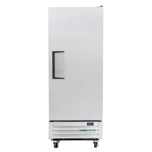 True T-12-HC 25" One Section Reach In Refrigerator, (1) Right Hinge Solid Door, 115v