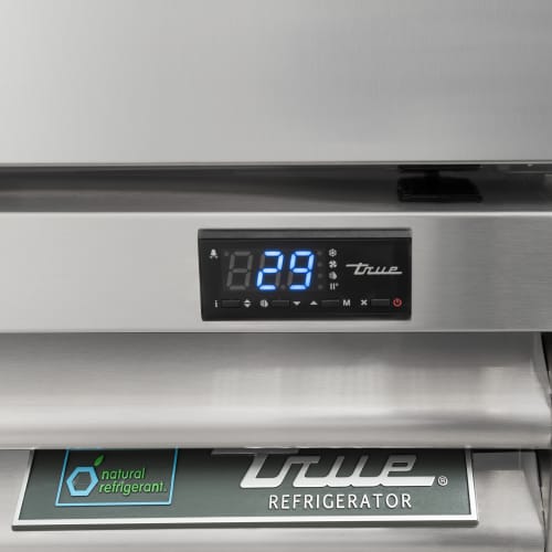 True T-12-HC 25" One Section Reach In Refrigerator, (1) Right Hinge Solid Door, 115v
