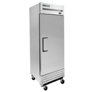 True T-19-HC 27" One Section Reach In Refrigerator, (1) Right Hinge Solid Door, 115v