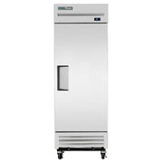 True T-19-HC 27" One Section Reach In Refrigerator, (1) Right Hinge Solid Door, 115v