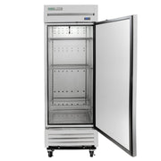 True T-19-HC 27" One Section Reach In Refrigerator, (1) Right Hinge Solid Door, 115v