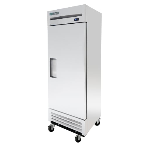 True T-19-HC 27" One Section Reach In Refrigerator, (1) Right Hinge Solid Door, 115v