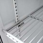 True T-19-HC 27" One Section Reach In Refrigerator, (1) Right Hinge Solid Door, 115v