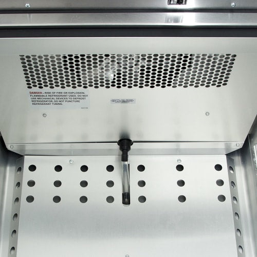 True T-19G-HC~FGD01 27" One Section Reach In Refrigerator, (1) Right Hinge Glass Door, 115v