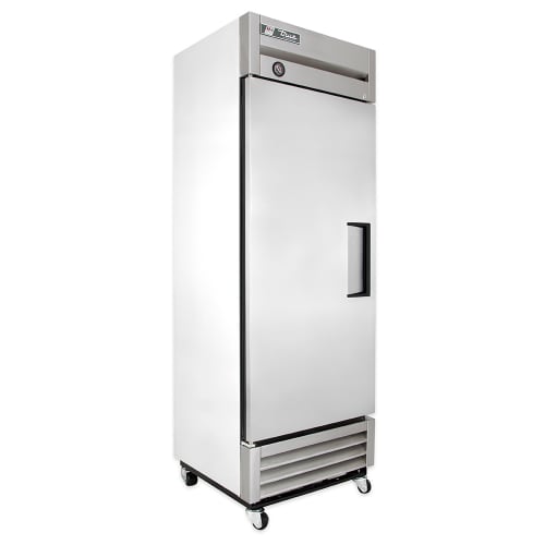 True T-19-HC 27" One Section Reach In Refrigerator, (1) Left Hinge Solid Door, 115v