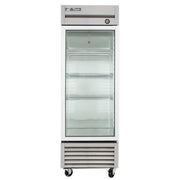 True T-23G-HC~FGD01 27" One Section Reach In Refrigerator, (1) Right Hinge Glass Door, 115v