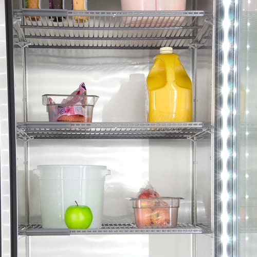 True T-23G-HC~FGD01 27" One Section Reach In Refrigerator, (1) Right Hinge Glass Door, 115v