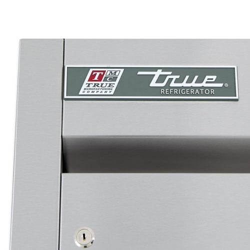 True T-23G-HC~FGD01 27" One Section Reach In Refrigerator, (1) Right Hinge Glass Door, 115v