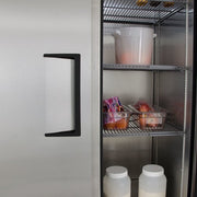True T-35-HC 39 1/2" Two Section Reach In Refrigerator, (2) Left/Right Hinge Solid Doors, 115v