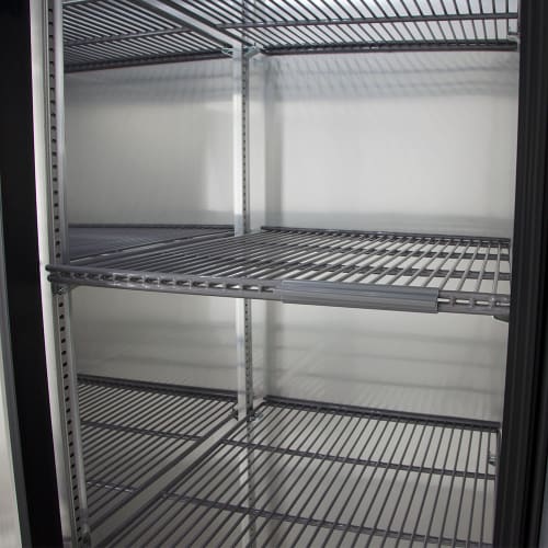 True T-35-HC 39 1/2" Two Section Reach In Refrigerator, (2) Left/Right Hinge Solid Doors, 115v