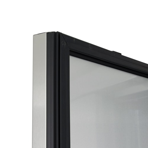 True T-35-HC 39 1/2" Two Section Reach In Refrigerator, (2) Left/Right Hinge Solid Doors, 115v