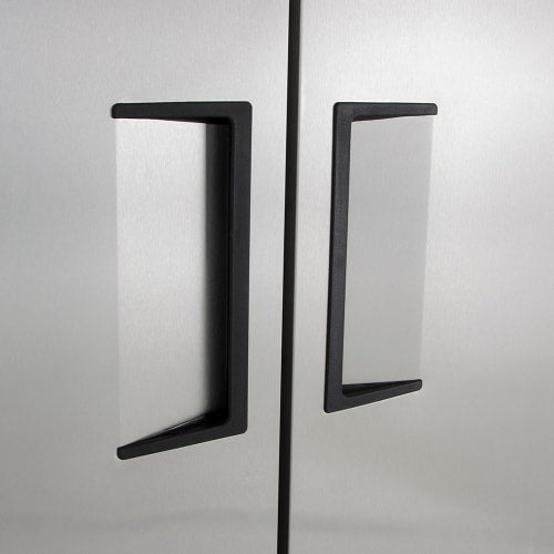 True T-35-HC 39 1/2" Two Section Reach In Refrigerator, (2) Left/Right Hinge Solid Doors, 115v