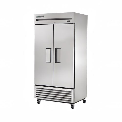True T-35F-HC 40" T Series Two Section Reach In Freezer, (2) Left/Right Hinge Solid Doors, 115v