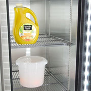 True T-35G-HC~FGD01 39 3/5" Two Section Reach In Refrigerator, (2) Left/Right Hinge Glass Doors, 115v