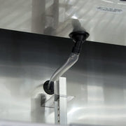 True T-35G-HC~FGD01 39 3/5" Two Section Reach In Refrigerator, (2) Left/Right Hinge Glass Doors, 115v